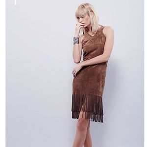 Free people j.o.a frindge lace dress